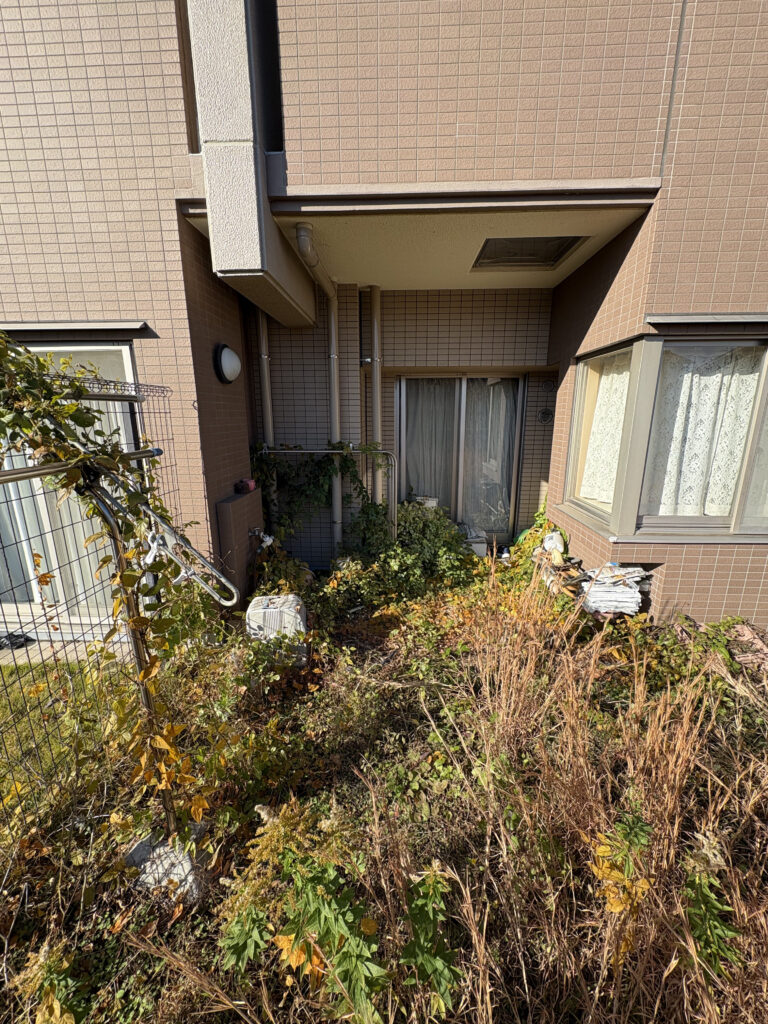 お庭のバーバー/朝霞市草刈り