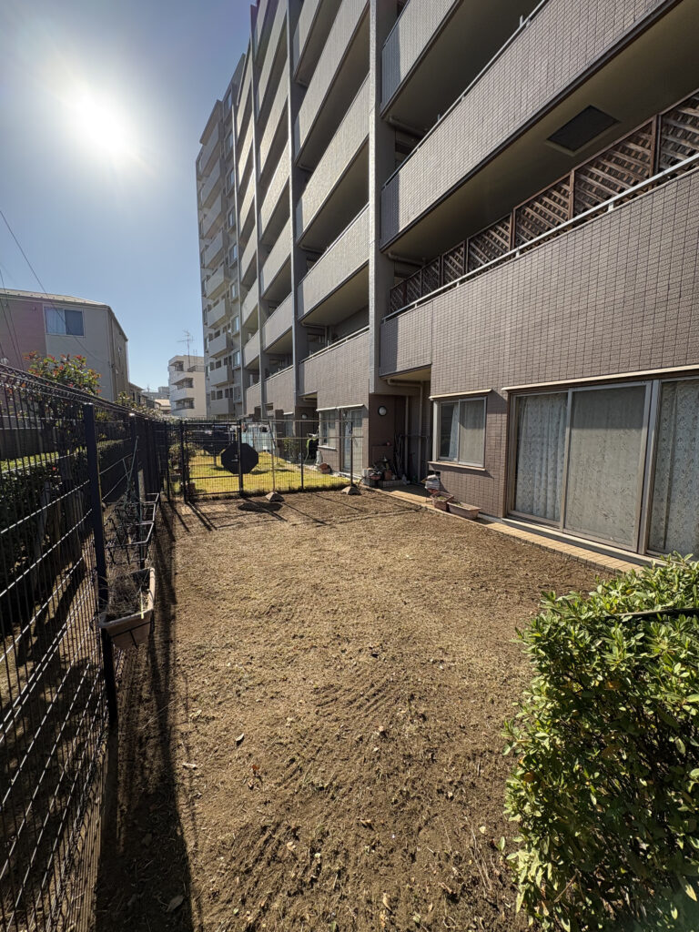 お庭のバーバー/朝霞市草刈り