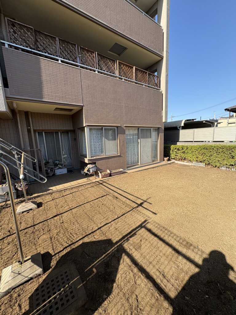 お庭のバーバー/朝霞市草刈り